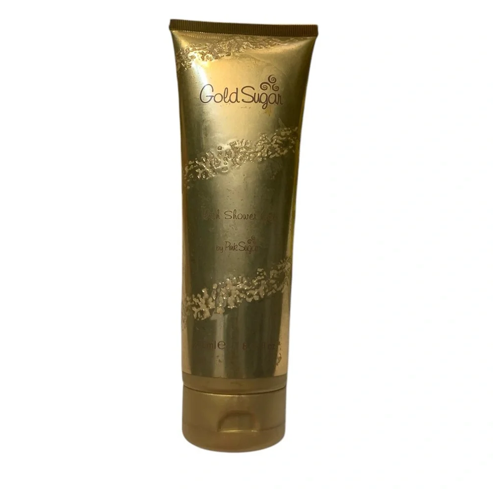 Gold Sugar Rich Shower Gel by Pink Sugar 250ml 8.45 Fl oz Brand New